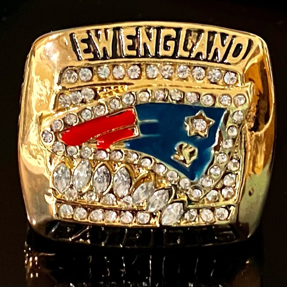 NEW ENGLAND PATRIOTS INSPIRED FAN RING